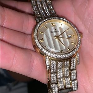 Bulova crystal watch 125.00 obo